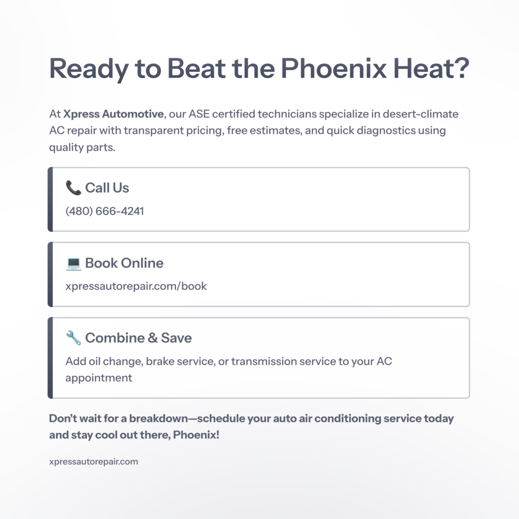Car AC in Phoenix